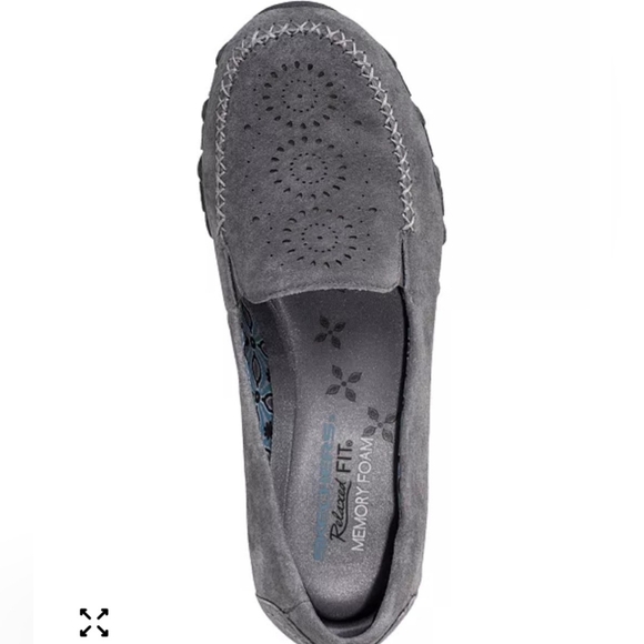 SKECHERS BIKERS TRAFFIC CASUAL WALKING SNEAKERS. SIZE 10. GREY. - Picture 4 of 13